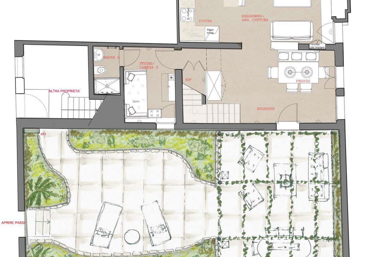 Ferienwohnung in Venedig - La Baruffa Garden House Ferienwohnung in Venedig - La Baruffa Garden House