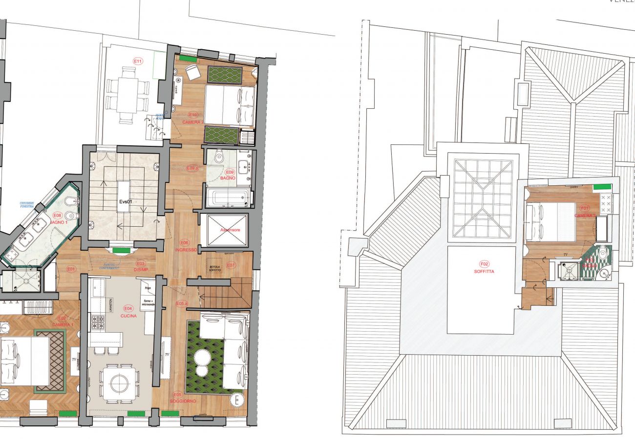 Ferienwohnung in Venedig - La Dimora di San Maurizio 4 Ferienwohnung in Venedig - La Dimora di San Maurizio 4