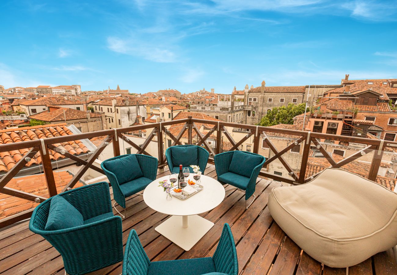 Ferienwohnung in Venedig - Palazzo Angelo Frari Altana