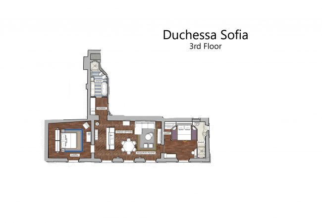 Ferienwohnung in Florenz - Duchessa Sofia Ferienwohnung in Florenz - Duchessa Sofia