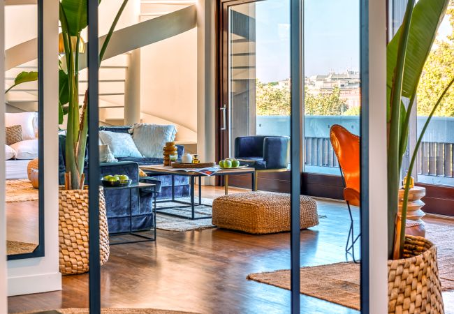 Ferienwohnung in Roma - Skylife Art Gallery Penthouse Ferienwohnung in Roma - Skylife Art Gallery Penthouse