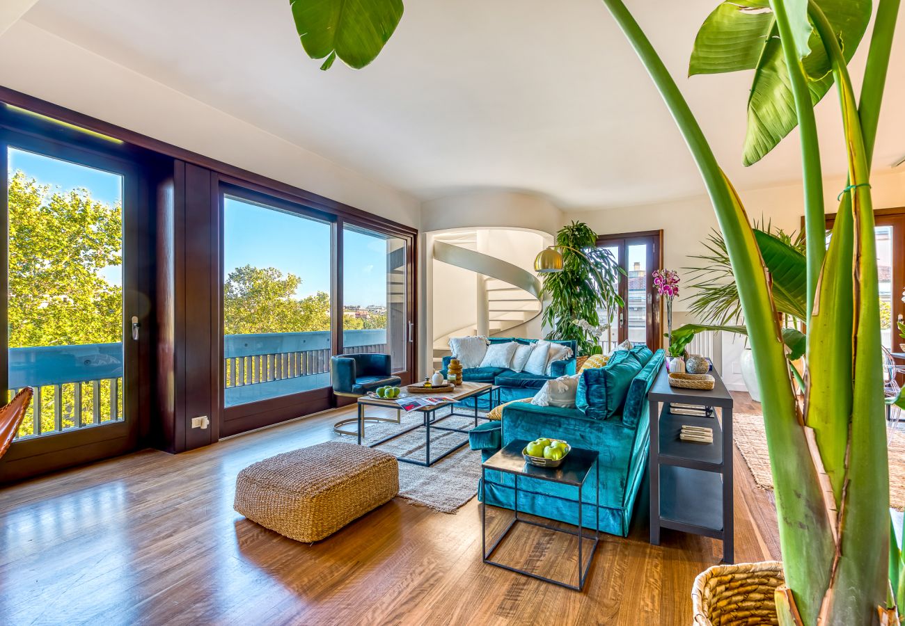 Ferienwohnung in Rom - Skylife Art Gallery Penthouse