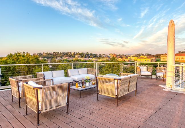 Ferienwohnung in Roma - Skylife 360° Rooftop Penthouse Ferienwohnung in Roma - Skylife 360° Rooftop Penthouse
