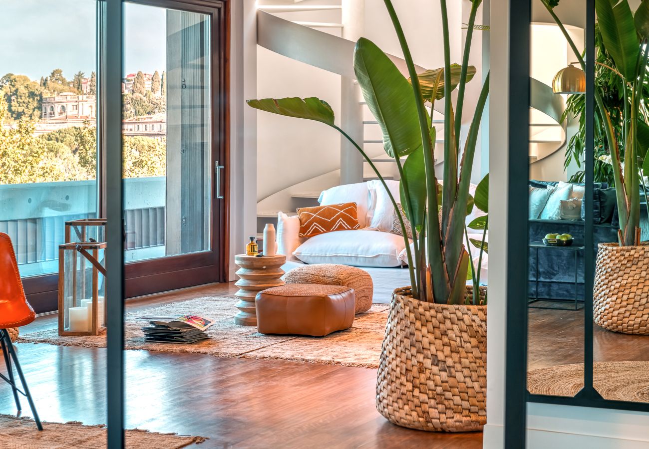 Ferienwohnung in Rom - Skylife 360° Rooftop Penthouse Ferienwohnung in Rom - Skylife 360° Rooftop Penthouse