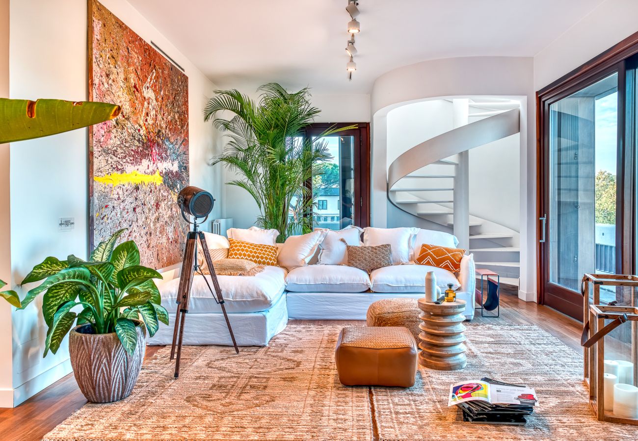 Ferienwohnung in Rom - Skylife 360° Rooftop Penthouse Ferienwohnung in Rom - Skylife 360° Rooftop Penthouse