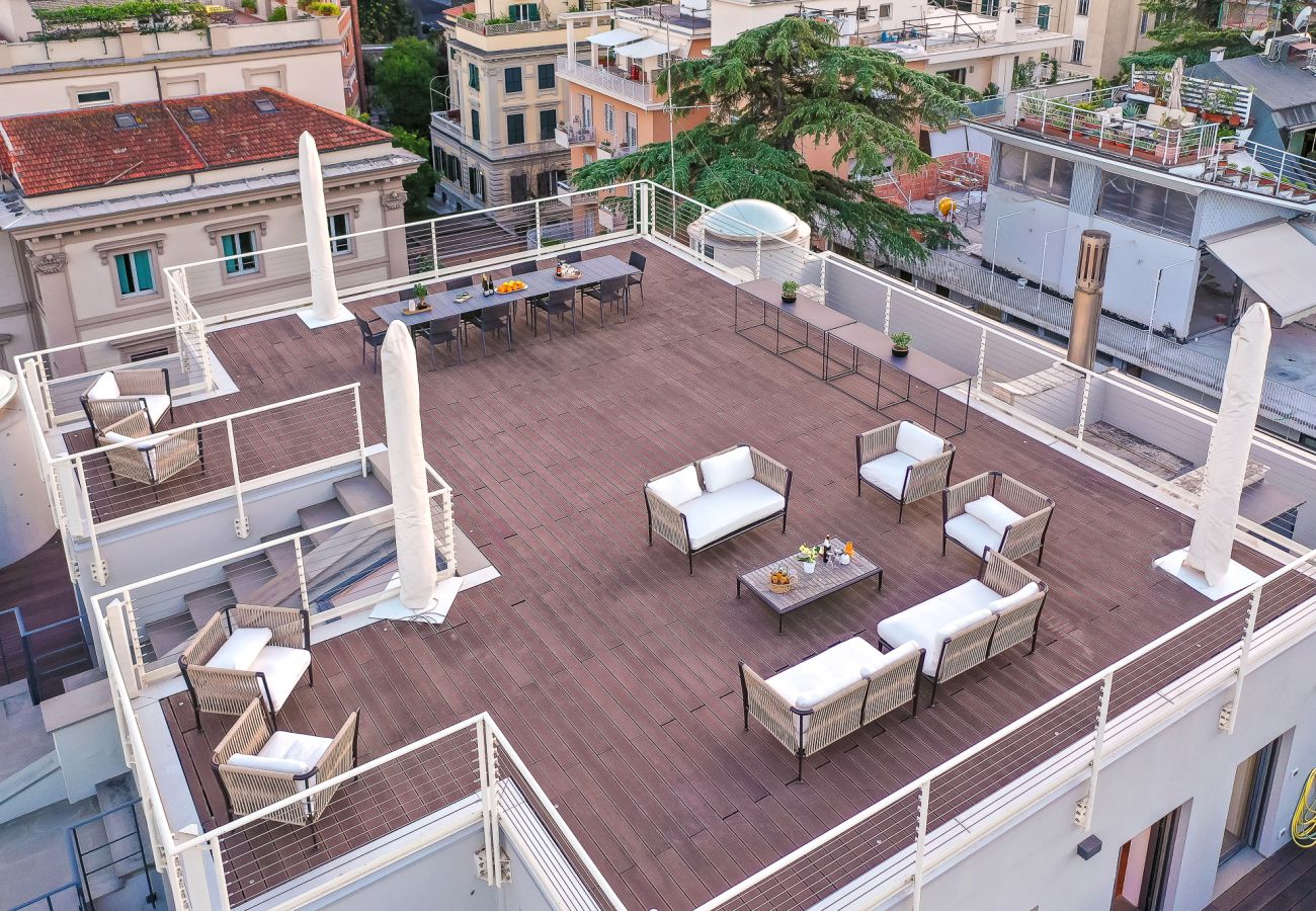 Ferienwohnung in Rom - Skylife 360° Rooftop Penthouse Ferienwohnung in Rom - Skylife 360° Rooftop Penthouse