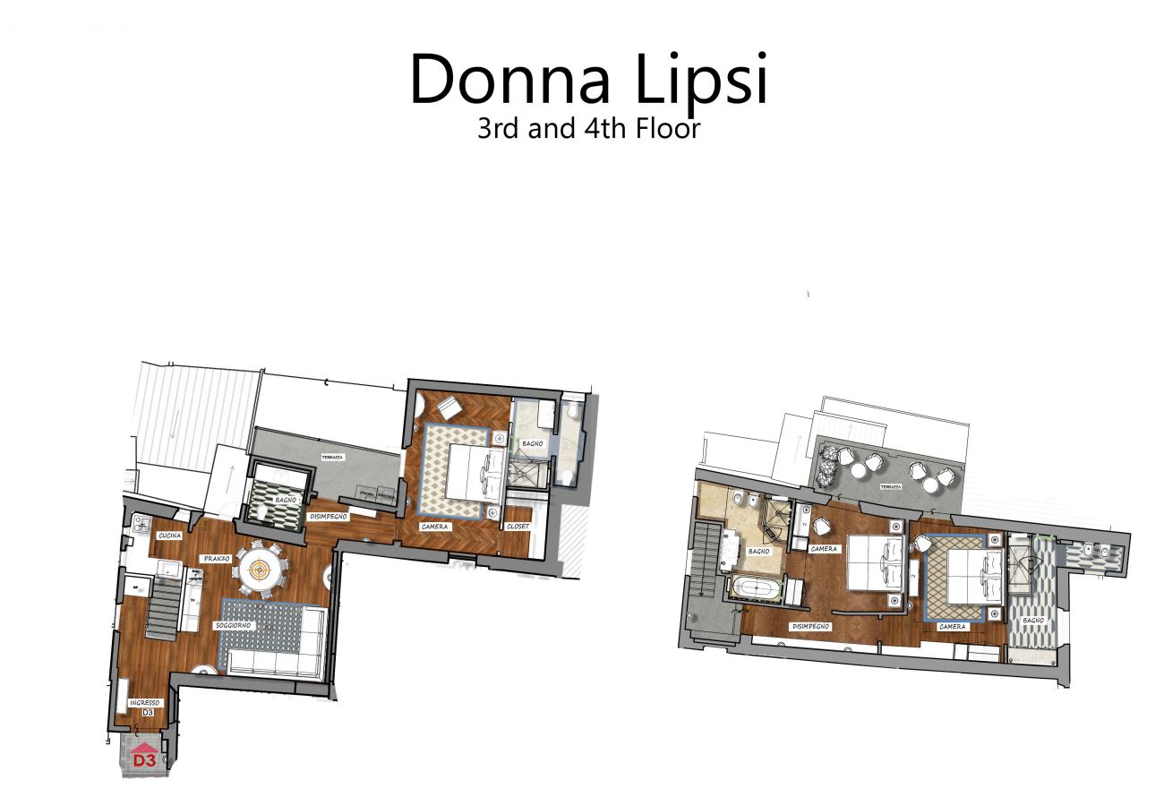 Appartement à Florence - Donna Lipsi Appartement à Florence - Donna Lipsi