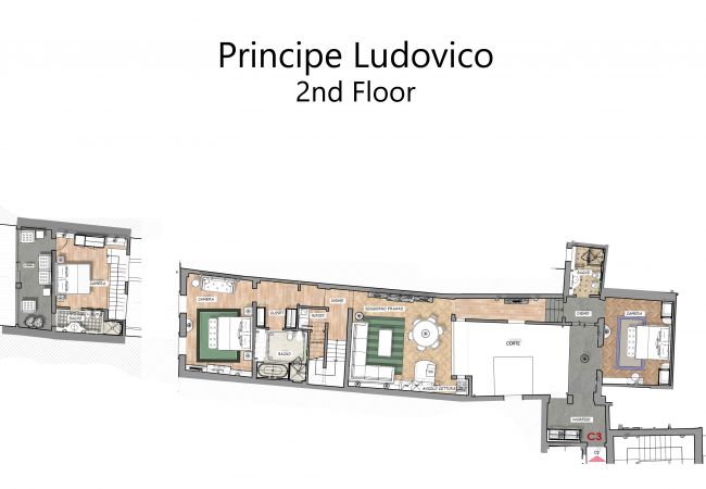 Apartment in Florence - Principe Ludovico Apartment in Florence - Principe Ludovico